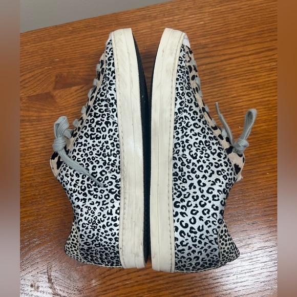 P448 John B Animal Print Sneakers Size 37 - Picture 9 of 12